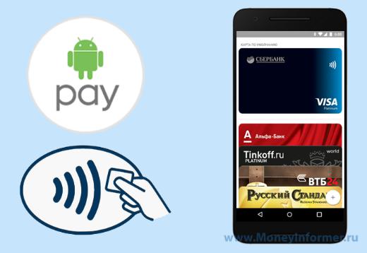 Android Pay Сбербанк - Информационный гид по услугам Сбербанка России